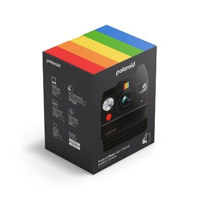 Polaroid Now+ Gen 3 Film Camera - Black: i-Type, Automatic Focus & Flash