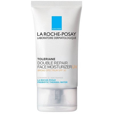 La Roche Posay Toleriane Face Moisturizer Sunscreen with Ceramide and Niacinamide - SPF 30 - 1.35 fl oz - EXP: 09/2026