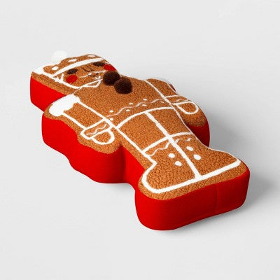 Christmas Gingerbread Nutcracker Pillow - Wondershop