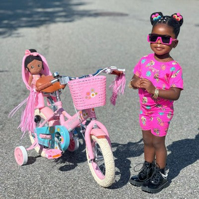 JOYSTAR Little Daisy Kids Bike - 12" Pink (LOCAL PICKUP ONLY)