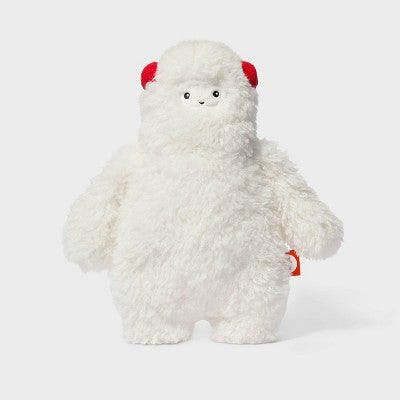 14'' Yeti Standing with Ear Muffs Stuffed Animal - Gigglescape