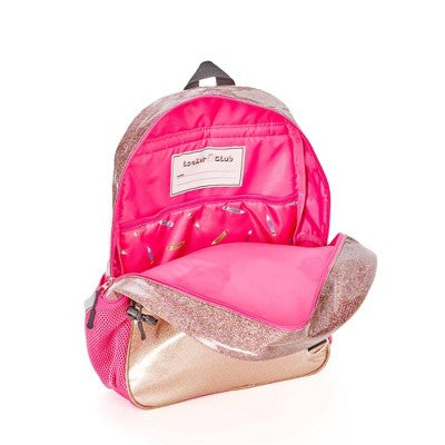 Locker Club Kids' 16L Kids Backpack with Lunch Box Headphone - Red/Gray: Preschool Backpack
