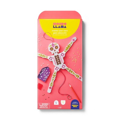 Dia de Muertos Craft Gem Art Calaca Puppet - Mondo Llama