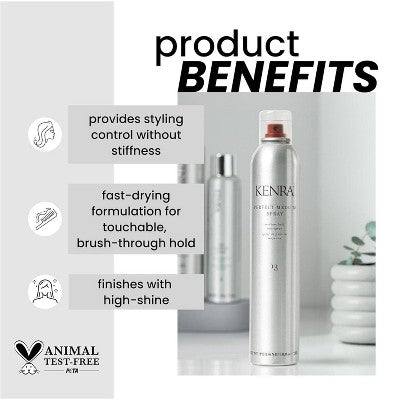 Kenra Perfect Medium Volumizing Texturizing Hair Treatment Spray - 10 fl oz