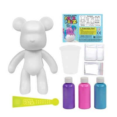 Toy Monster Pour Palz DIY Paint Bear "Colors May Vary"