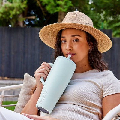 BruMate Era 40oz 100% Leak-Proof Straw Tumbler - Blue Agave