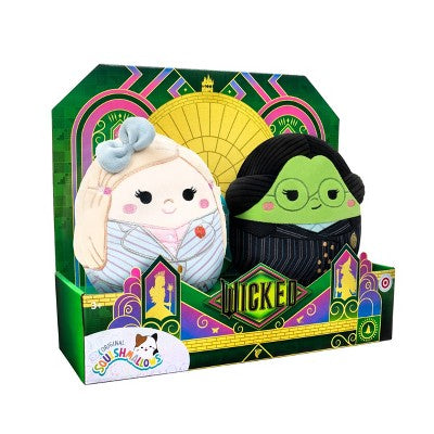 Squishmallows 5" Gershwin Shiz U Elphaba & Glinda Little Plush