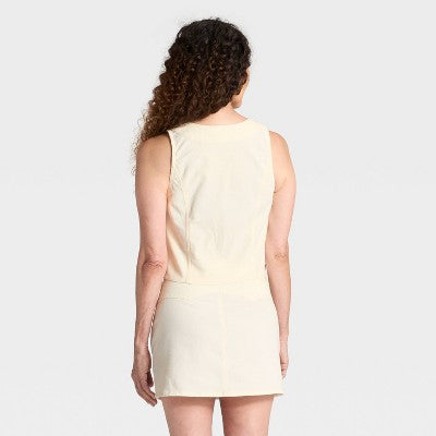 Women's Corduroy Vest - Universal Thread Cream XL