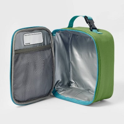 Flip-down Square Lunch Bag Green - Embark