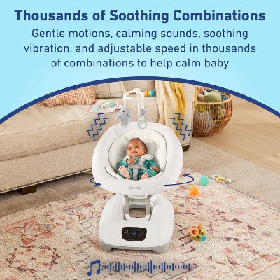 Graco Smart Sense Soothing Baby Swing - Rori (LOCAL PICKUP ONLY)
