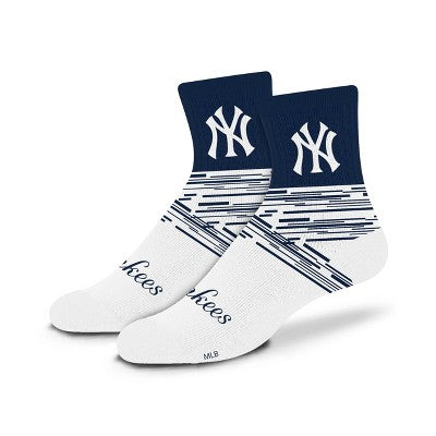 MLB New York Yankees Youth Quarter Socks - 2pk