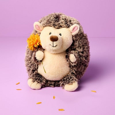 10" Hedgehog Stuffed Animal - Gigglescape: Polyester, Farm Animal Theme, Age 1+, 0.5 lbs