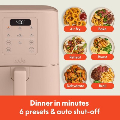 bella 4qt Slim Air Fryer Blossom