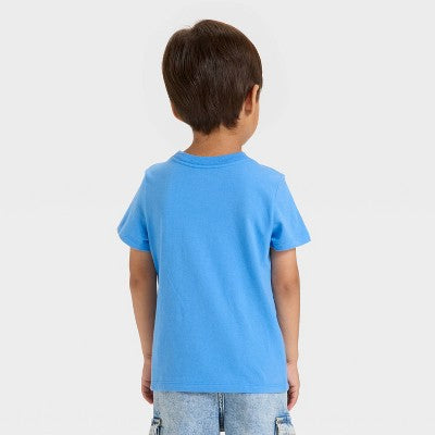 Toddler Boys' Ready to Grow T-Shirt - Cat & Jack Light Blue 3T