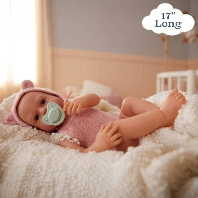 BABY Born Real Hand-Painted Realistic Reborn Baby Doll Girl - Fair Open Eyes