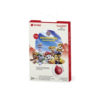 tonies Tonieplay Set PAW Patrol: Adventure Bay Rescue Hereos Game: Learning System Accessory for Tonies Starter Set *ADD 3 TO YOUR CART & 1 IS FREE!*