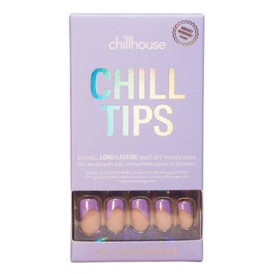 Chillhouse Chill Tips Press-On Fake Nails - AI Supernova - 24ct