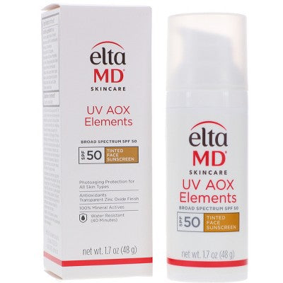 EltaMD UV AOX Elements Broad Spectrum SPF 50 Tinted Face Sunscreen 1.7 oz