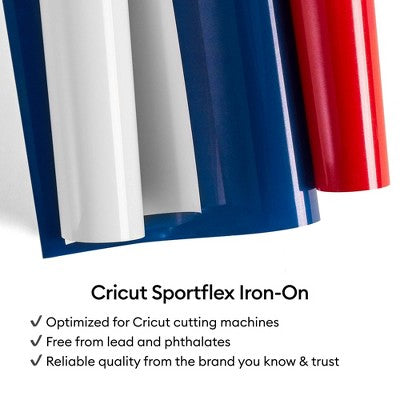 Cricut SportFlex Iron-On Transfer - White