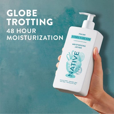 Native Limited Edition Global Flavors Hand & Body Lotion - Italian Vanilla Gelato - 16.5 fl oz