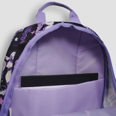 Demon Hunter KPop Dome 18" Backpack - Black/Purple/Pink