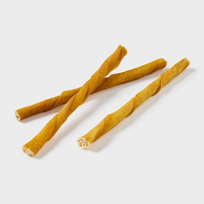Porkskin Twists Smoked Flavor Dog Chews - Boots & Barkley 1.42oz/6ct