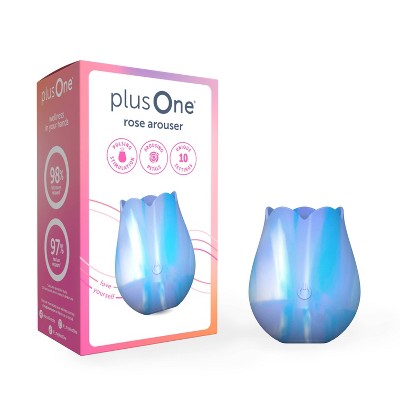 plusOne Tye Dye Rose Vibrator