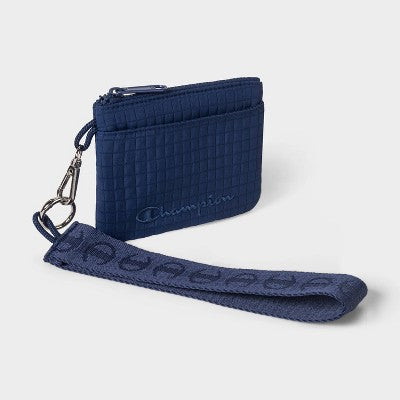 Champion Card Holder and Keychain - Navy
