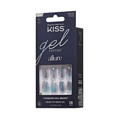KISS Products Gel Fantasy Allure Fake Nails - Change Chance - 31ct
