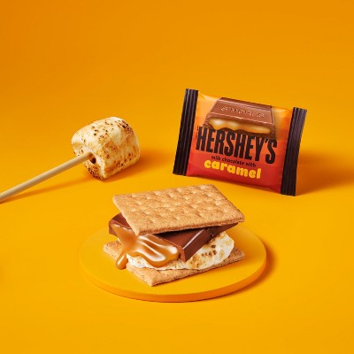 Hershey's Milk Chocolate with Caramel candy Bars - 8.4oz/6ct