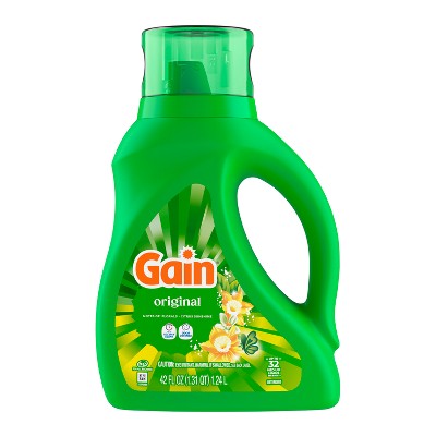 Gain Original HE Concentrated Liquid Laundry Detergent 32 Loads - 42 fl oz