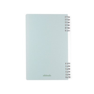 Altitude Supplies 5"x8" Weekly and Monthly Planner, July 2025 to June 2026, Seafoam Blue Arch