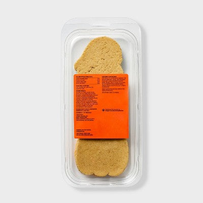 Halloween Cinnamon Flavor Hand Decorated Cookie Crunchy Dog Treat - Boots & Barkley 4.2oz/2ct