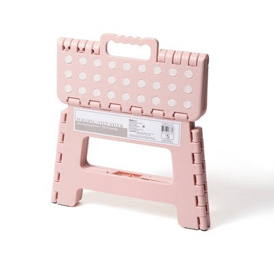 Vivitar Folding Stool Pink/White