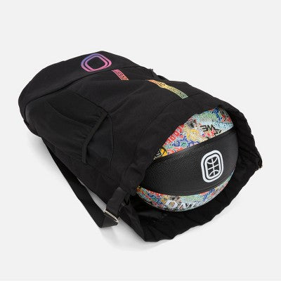 Overtime Elite Cinch Sports Drawstring Bag - Thin Stripe Electric Gradient