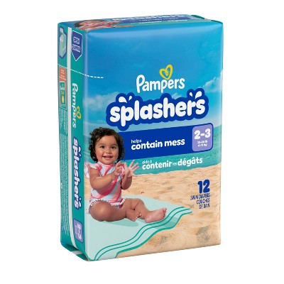 Pampers Splashers Disposable Swim Diapers Convenience Pack - Size 3 - 12ct