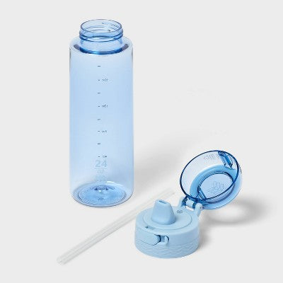 24oz Tritan Hydration Water Bottle - Light Blue - All in Motion: Portable Plastic Drinkware