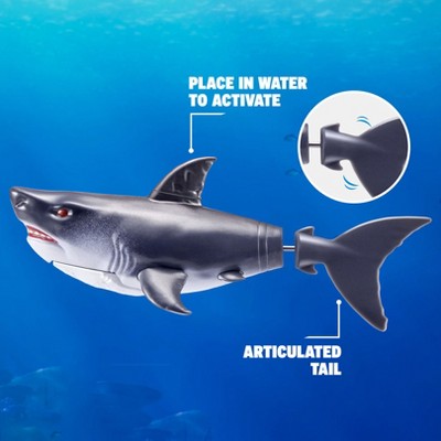 Robo Alive Robotic Swimming Shark - Gray