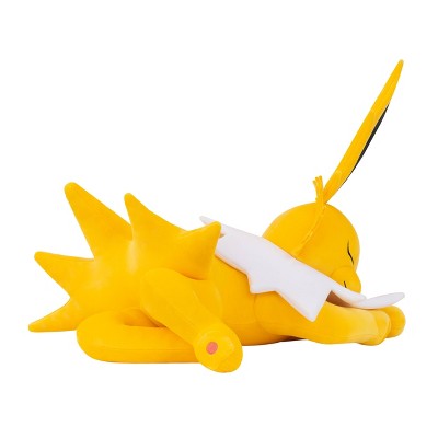 Pokemon 10"H Sleeping Plush Jolteon Stuffed Animal