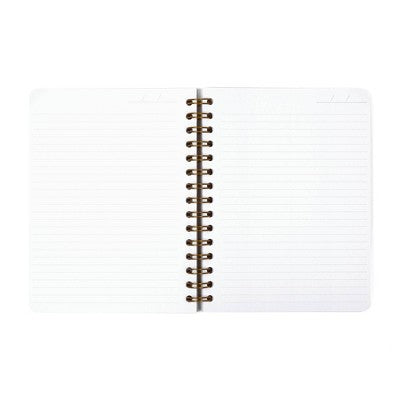 Yoobi 6"x8" Peanuts Journal Spiral with Elastic Band Beagle Scouts