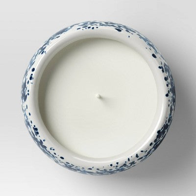 Ceramic Citronella Jar Candle Assorted Blues 12oz - Threshold designed with Studio McGee: Outdoor Aromatic, 40hr Burn Time