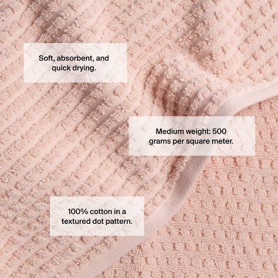 Terry Dot Bath Towel Petal - Parachute for Target