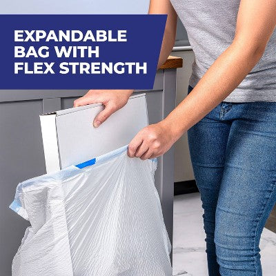 Hefty Ultra Strong Tall Kitchen Drawstring Fabuloso Trash Bags - 13 Gallon - 100ct