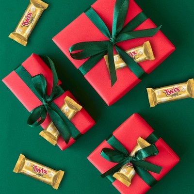 Twix Christmas Minis Chocolate Cookie Candy Bars - 10.43oz
