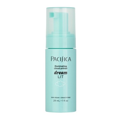 Pacifica Dream Lit Illuminating Cloud Primer - 1oz: Paraben-Free, Mineral Oil-Free, Phthalate-Free, Vegan