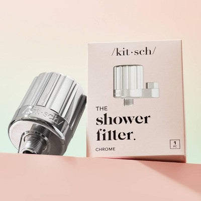Kitsch The Shower Filter Replacement Water Filters and Cartridges - Chrome