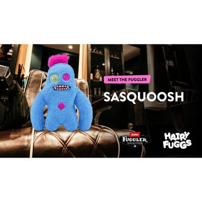 Fuggler 9" Hairy Fuggs Sasquoosh Tuft Blue Stuffed Animal