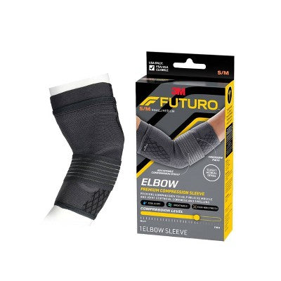 FUTURO Premium Compression Elbow Sleeve - S/M