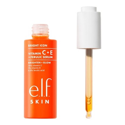 e.l.f. SKIN Bright Icon Vitamin C + E + Ferulic Face Serum - 1 fl oz