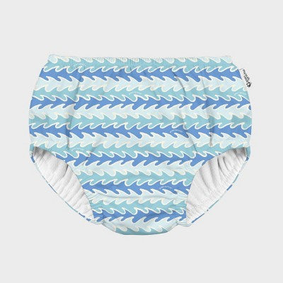 Green Sprouts Baby Eco Pull-up Reusable Swim Diaper - Blue 12M